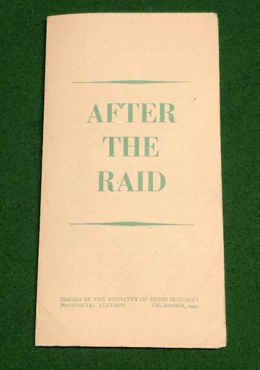 After the Raid Leaflet - Provincial Edition.