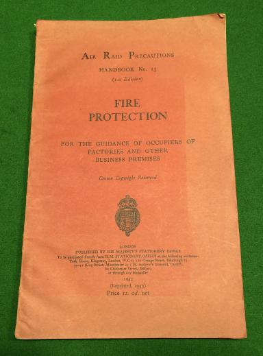 ARP Handbook No.13 Fire Protection.