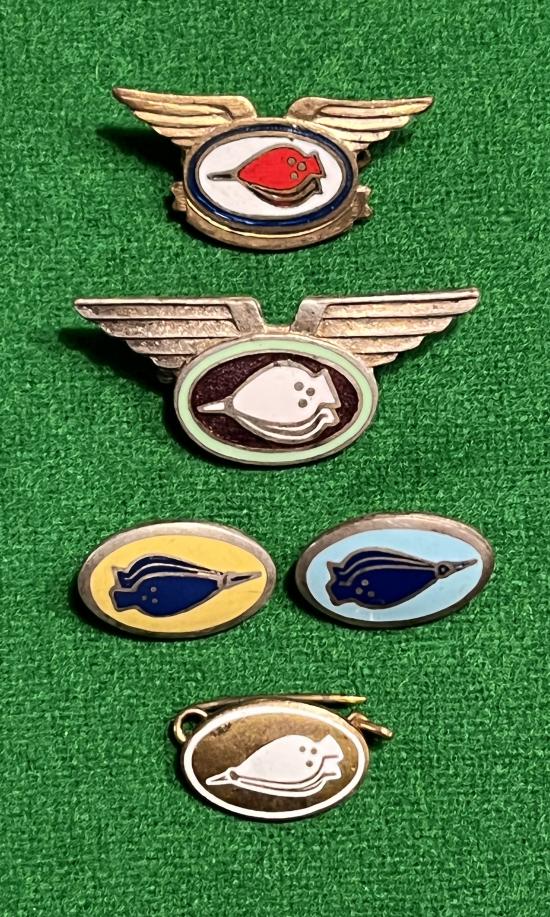 Fellowship of the Bellows Lapel Badges.