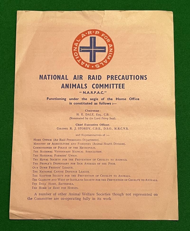N.A.R.P.A.C. Registration Leaflet.