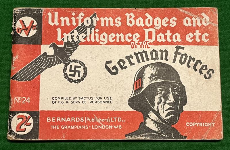 Uniforms Badges & Intelligence Data of the German Forces.