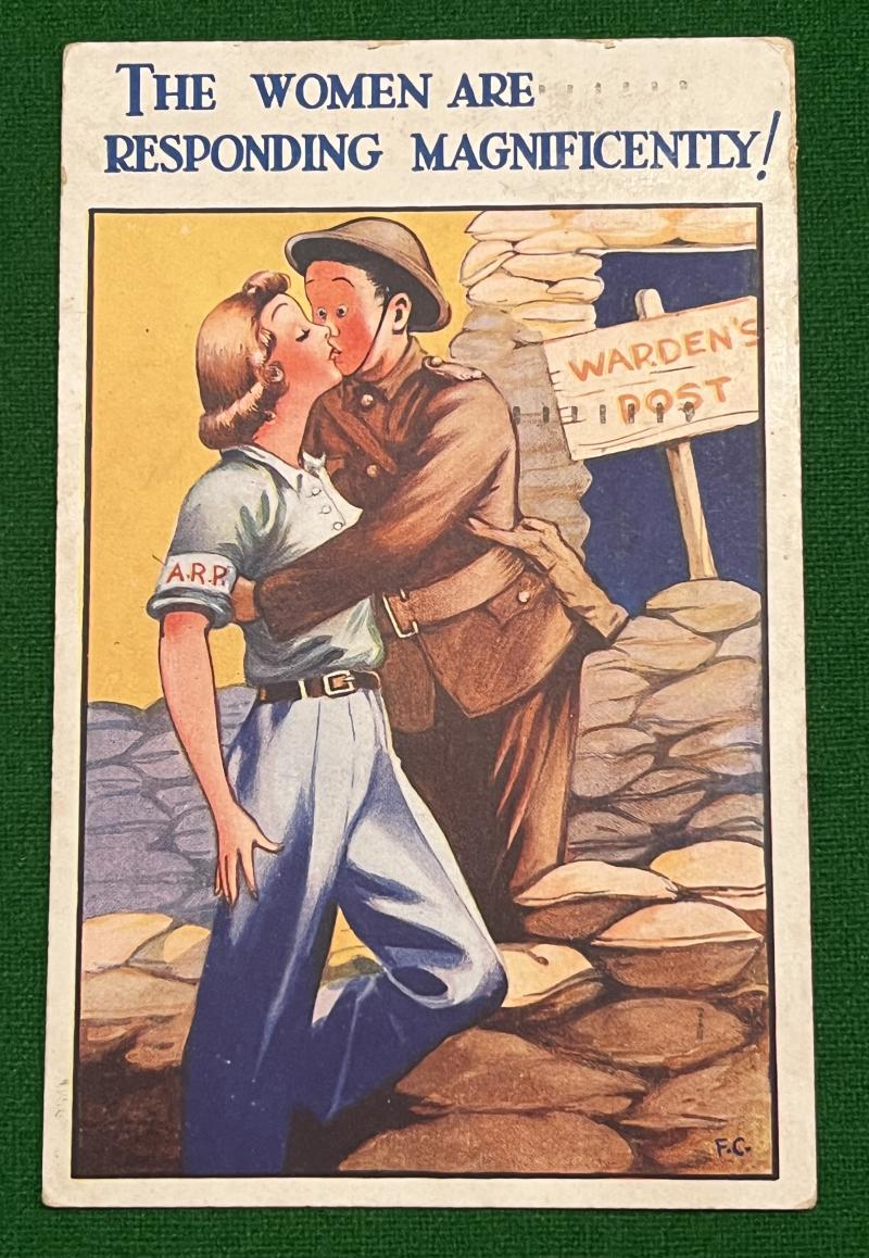 Comic Postcard - Women ARP.