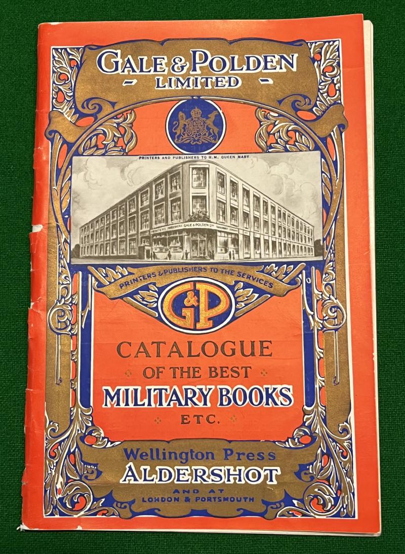 Wartime Gale & Polden Catalogue of Military Books.