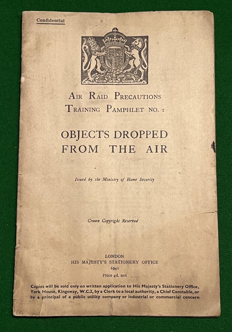 CD Training Pamphlet No2. Objects Dropped from the Air.