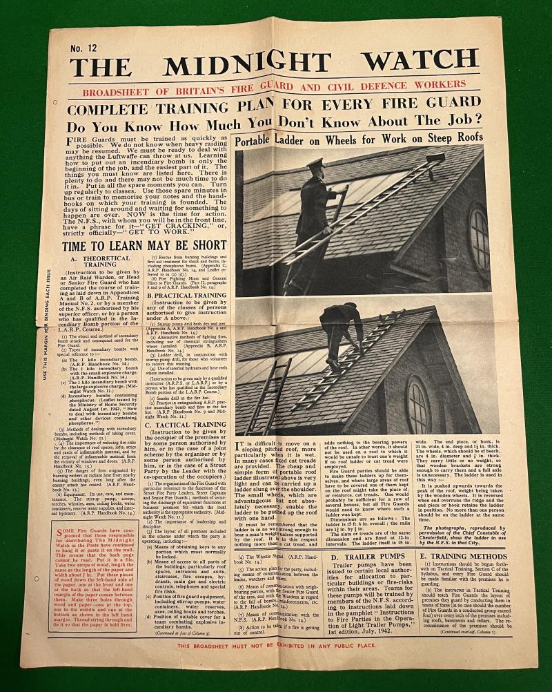 The Midnight Watch - Fire Guard Newspaper.