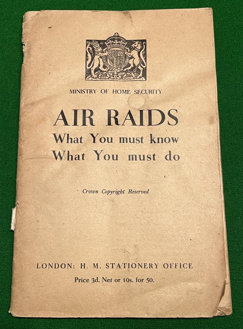 Air Raids - What You Must Know.