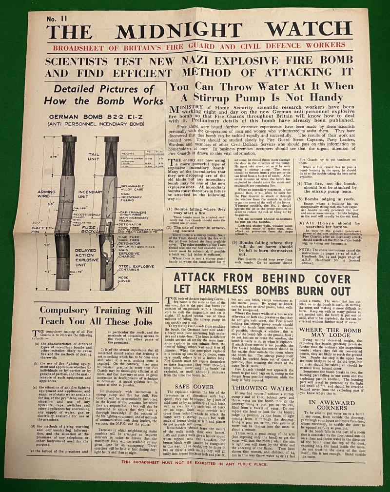 The Midnight Watch - Fire Guard Newspaper. No.11