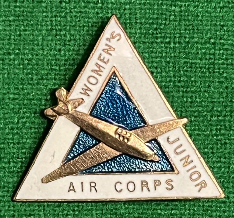 WW2 Women's Junior Air Corps Officer's Cap Badge.