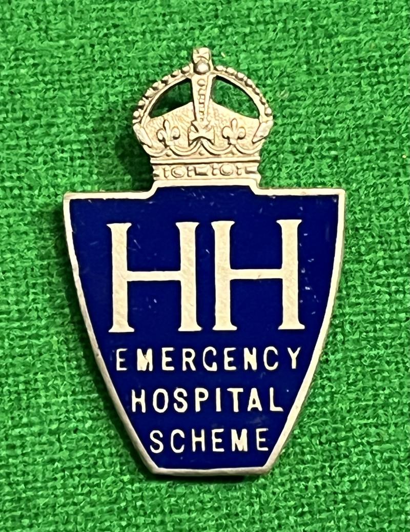 Hammersmith Hospital Emergency Hospital Scheme Badge.