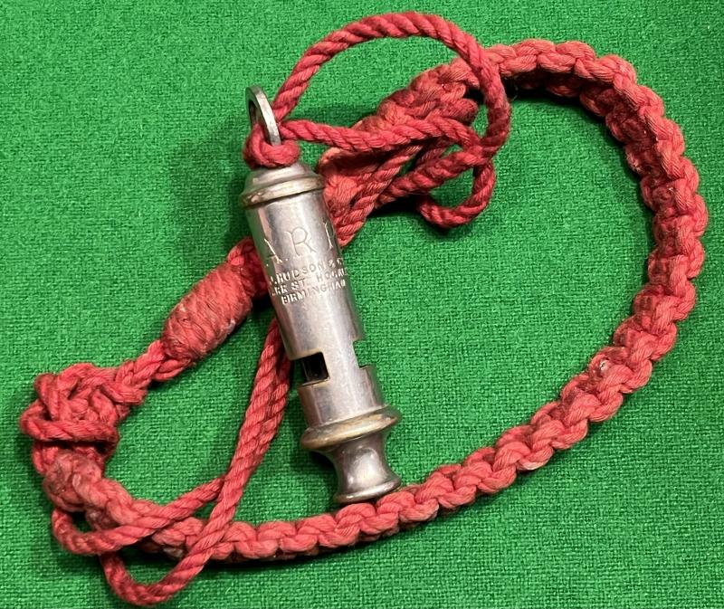 ARP Whistle and Derbyshire Region lanyard.