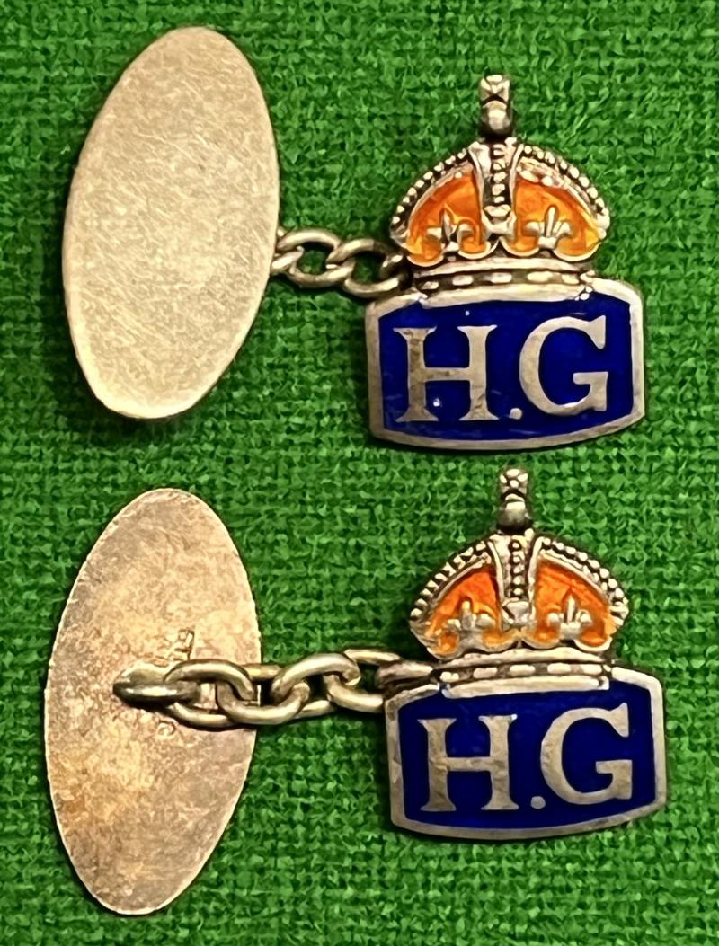 Home Guard Cufflinks.