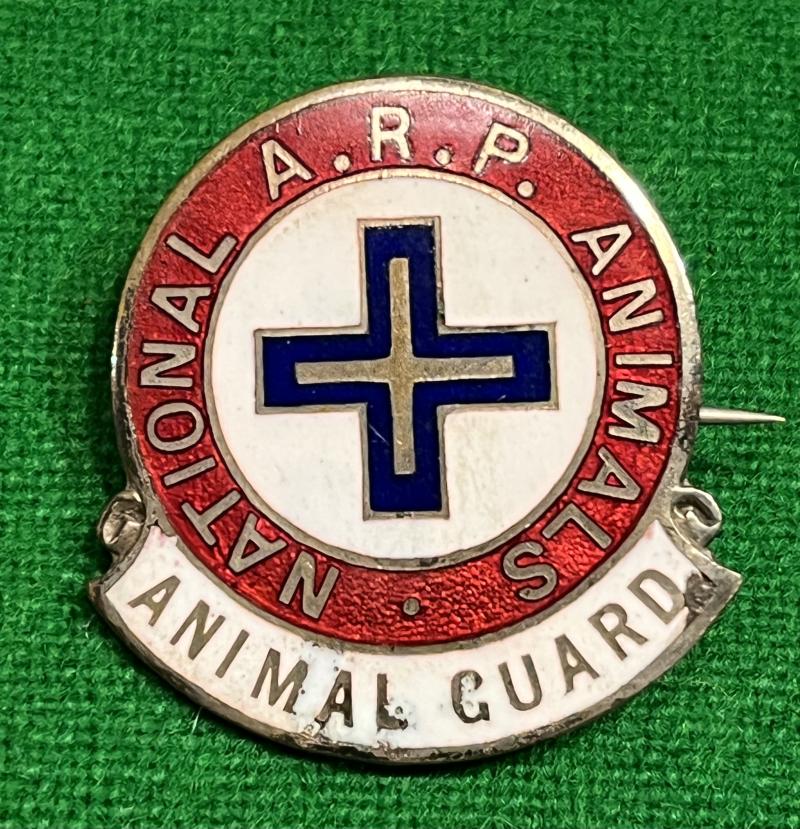 National ARP for Animals lapel badge.