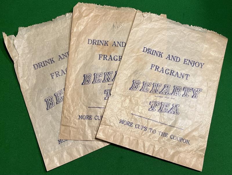 Wartime Paper Bags - Coupon slogan.