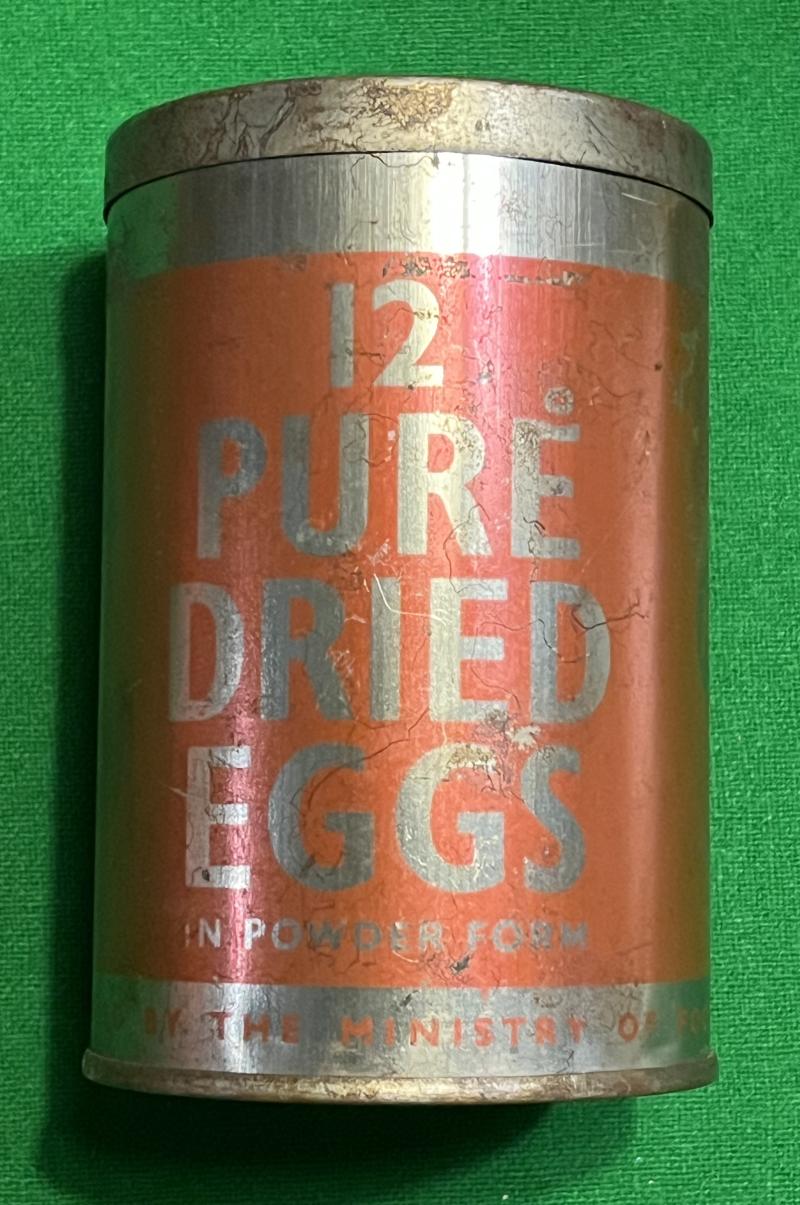 M.O.F. Dried Egg Tin.