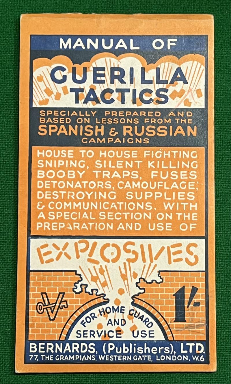 Manual Of Guerilla Tactics & Explosives.