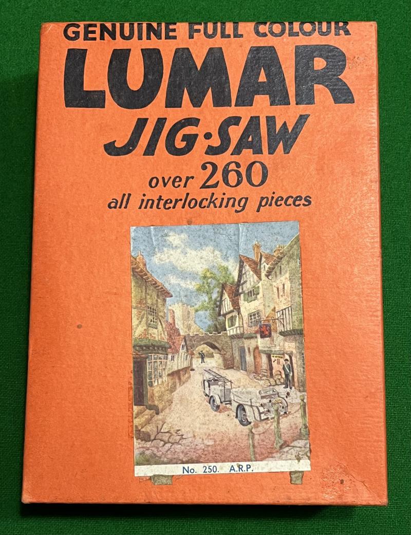 Wartime ' Lumar ' Jigsaw - A.R.P.