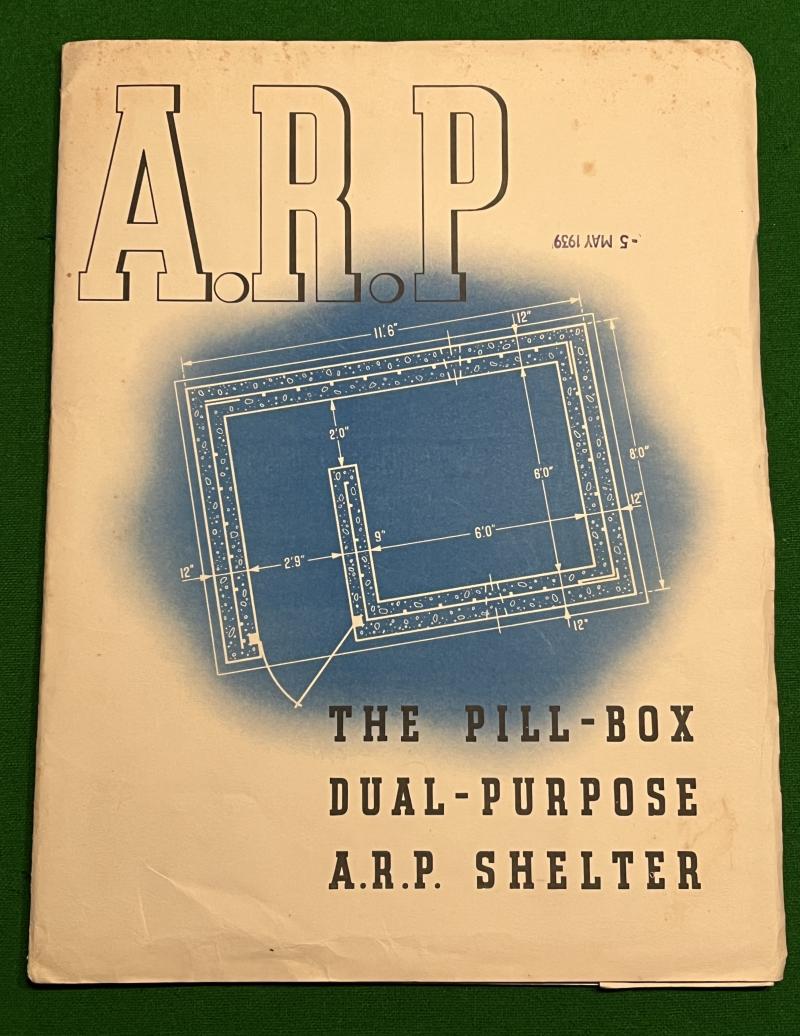 Pill-Box A.R.P. Warden Post/Shelter plans.