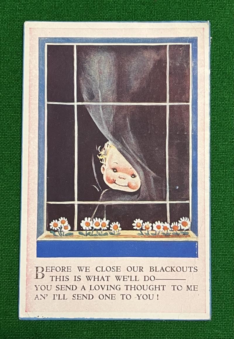 Comic postcard - Blackout.