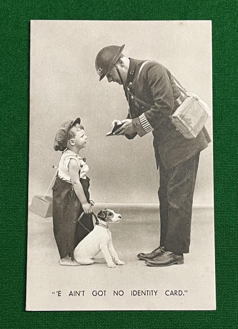 Wartime Birthday card - Identity Card theme.