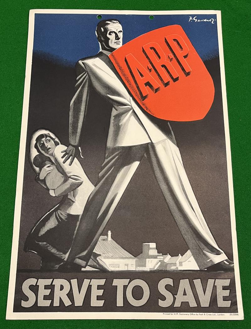 ARP - Serve to Save poster/shopcard.