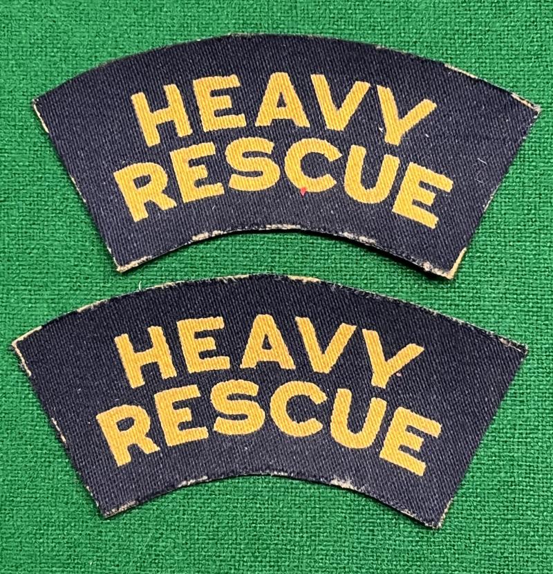 Civil Defence Heavy Rescue Titles.