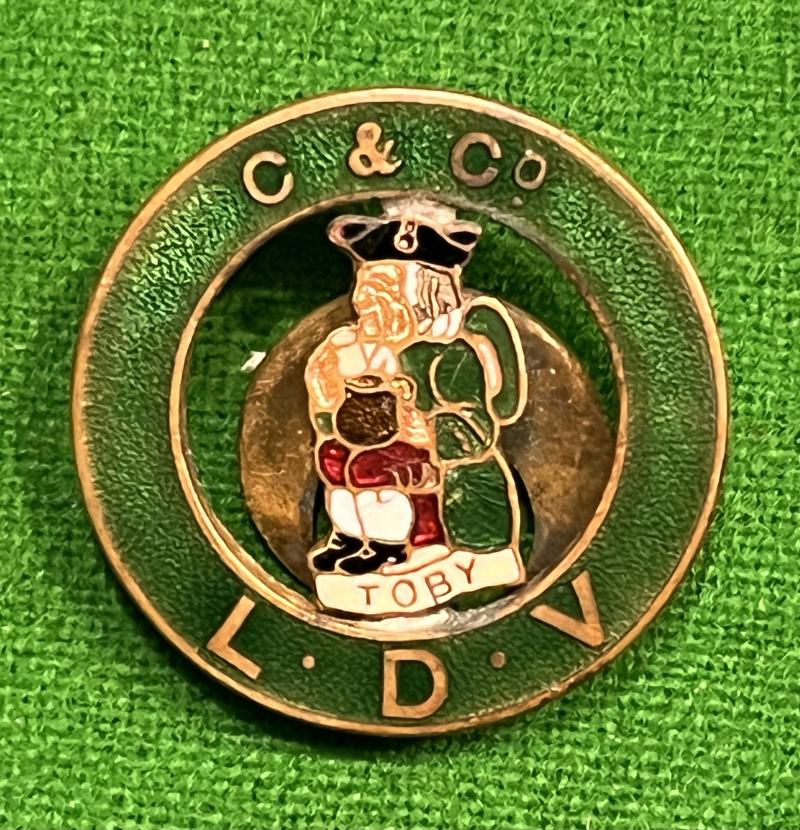 Charrington & Co. Ltd L.D.V. Lapel Badge.