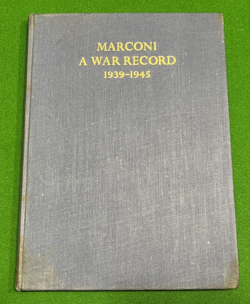 Marconi - A War Record.
