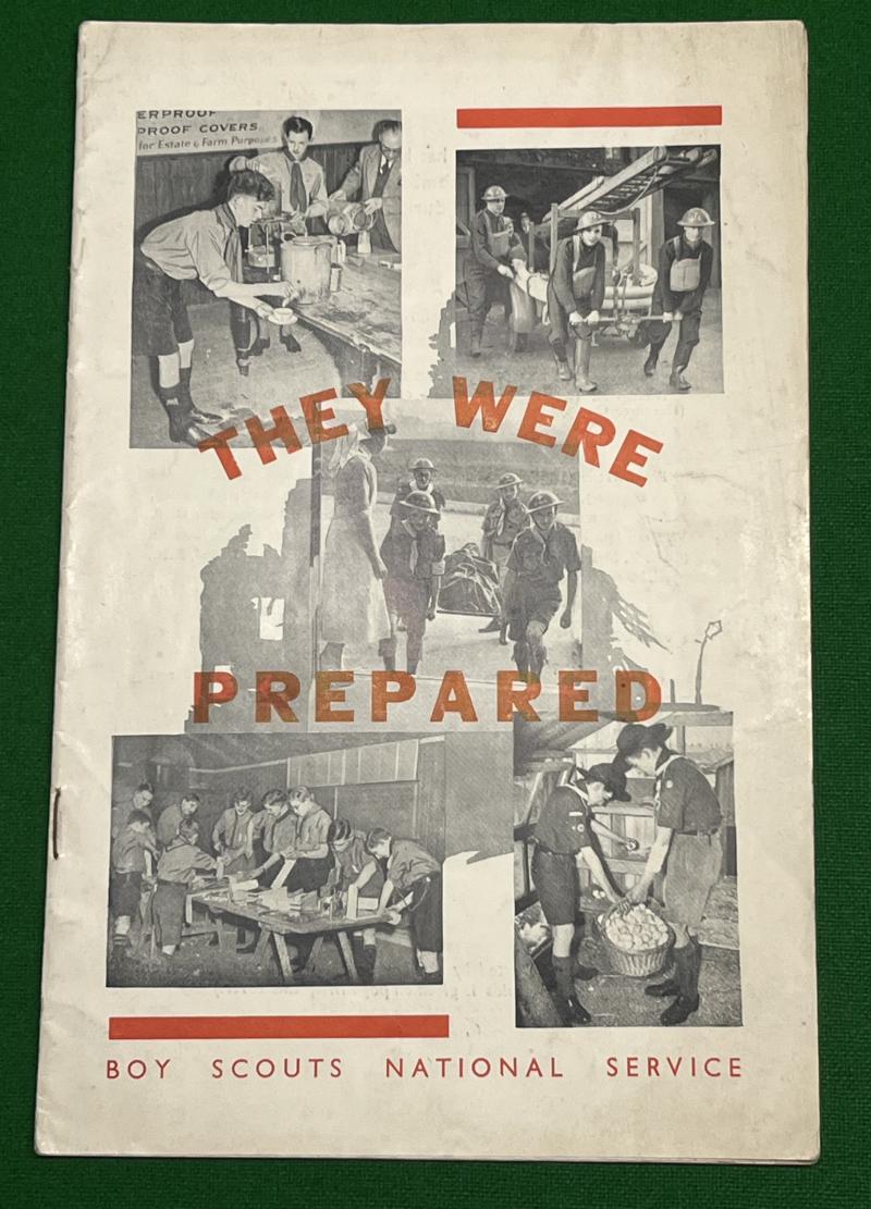 WW2 Boy Scouts National Service Leaflet.