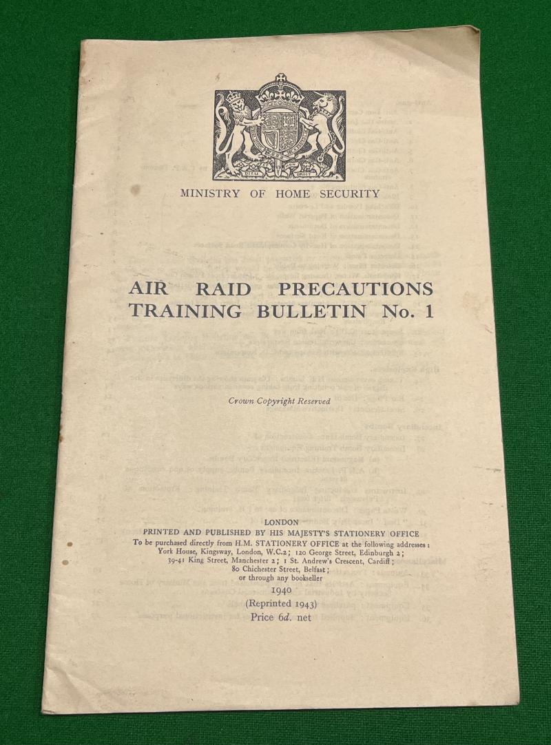 ARP Training Bulletin No.1