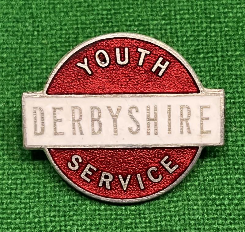 Derbyshire Youth Service lapel badge.