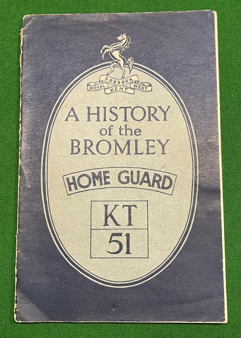 History of the Bromley Home Guard KT51.