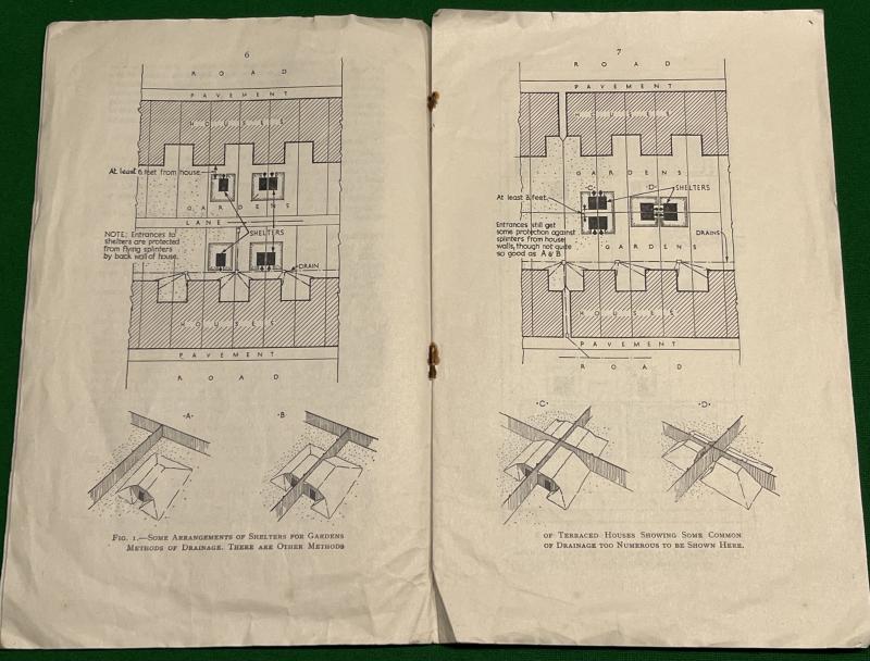 ARP instructions for the erection of the Anderson Shelter.