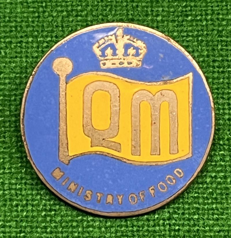 Ministry of Food - Queen's Messenger lapel badge.