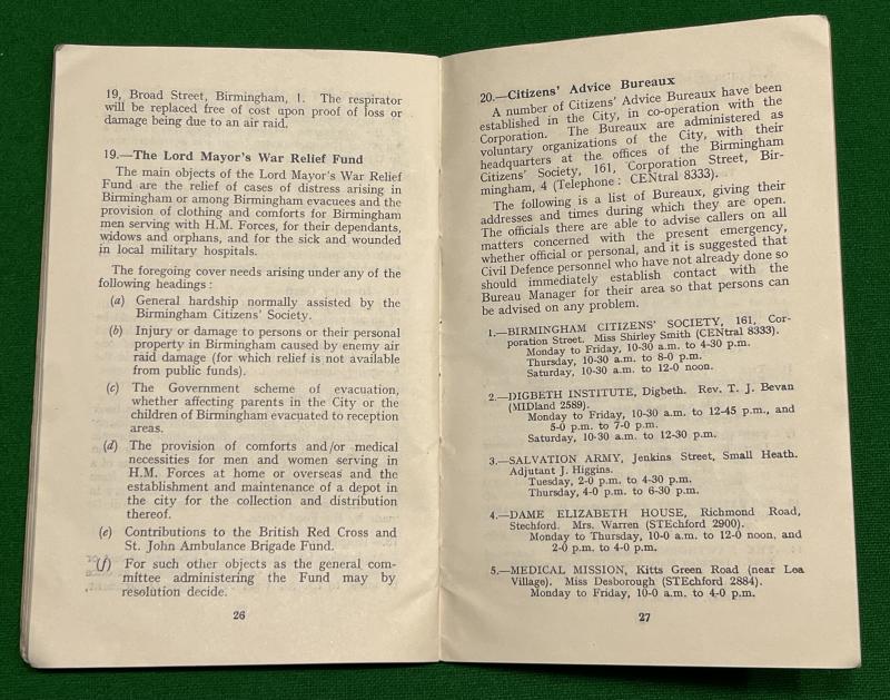 Birmingham ARP manual.