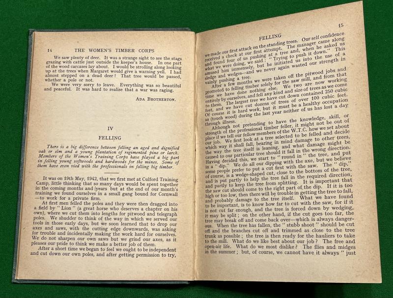 ' Meet the Members ' - Timber Corps history.