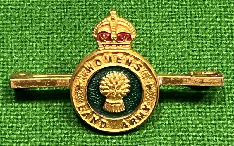 WLA gilt and enamel tie pin.