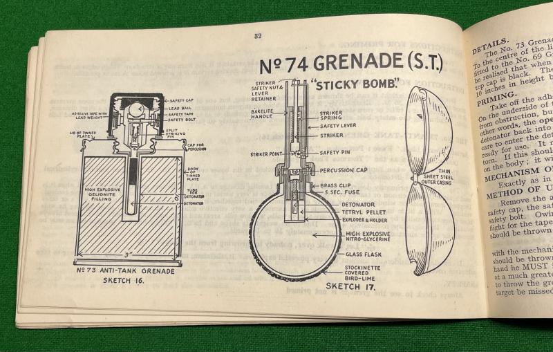 Manual of Grenades.