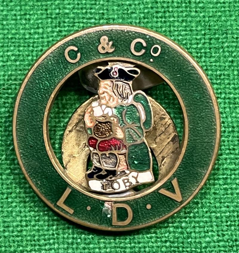 Charrington & Co. Ltd L.D.V. Lapel Badge.
