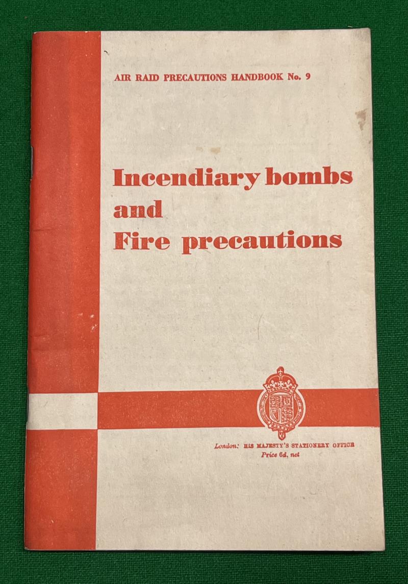 ARP handbook No.9 Incendiary Bombs - variation