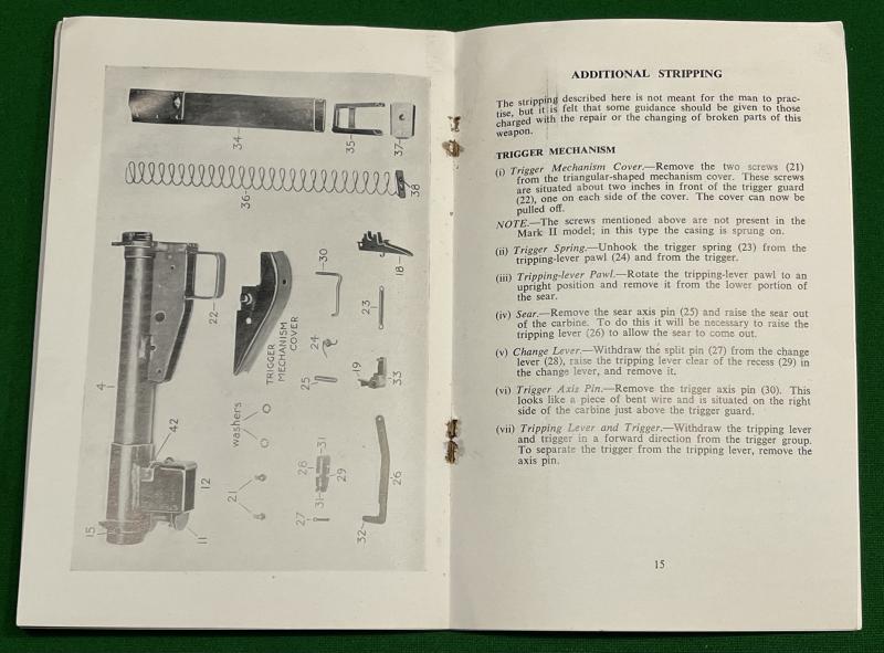 Sten Machine Carbine Manual.