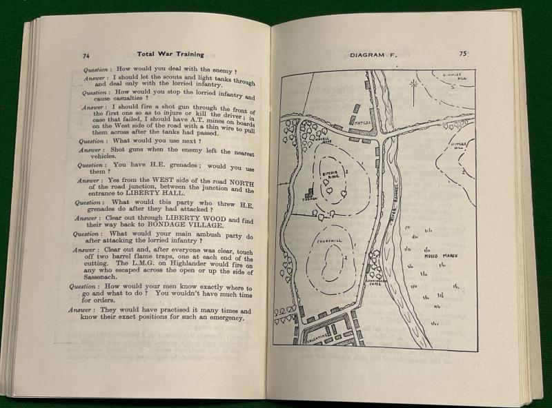 Total War Training for HG Officers and NCOs.