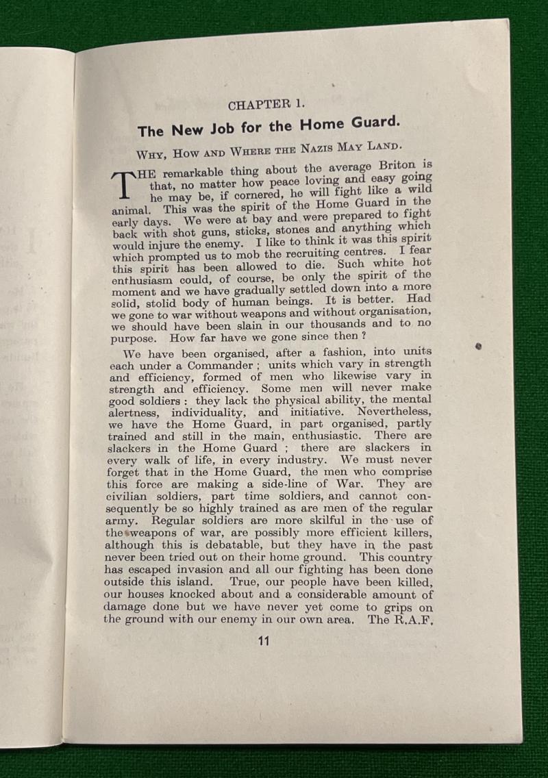 Total War Training for HG Officers and NCOs.