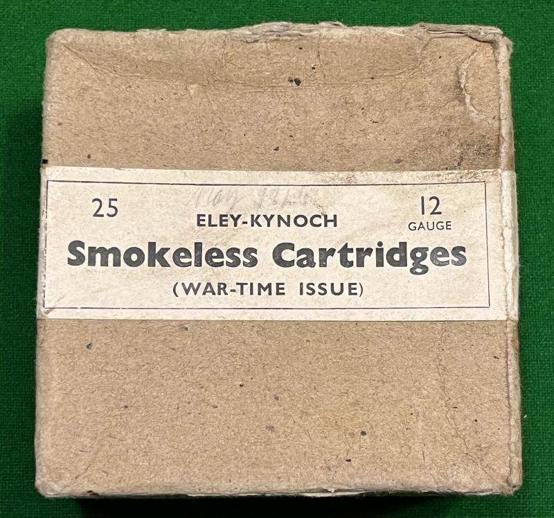 Wartime Shotgun Cartridge Carton.