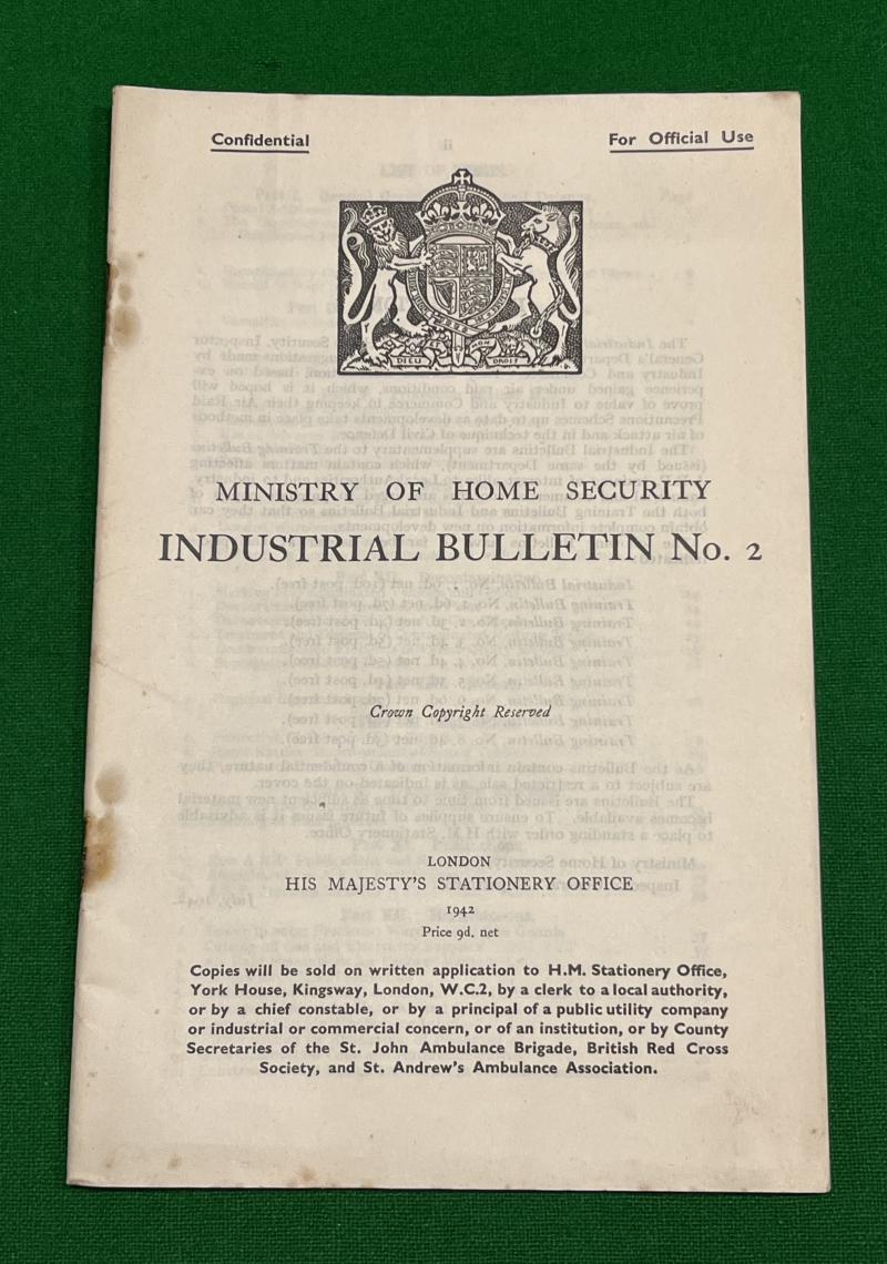Civil Defence Industrial Bulletin No.2