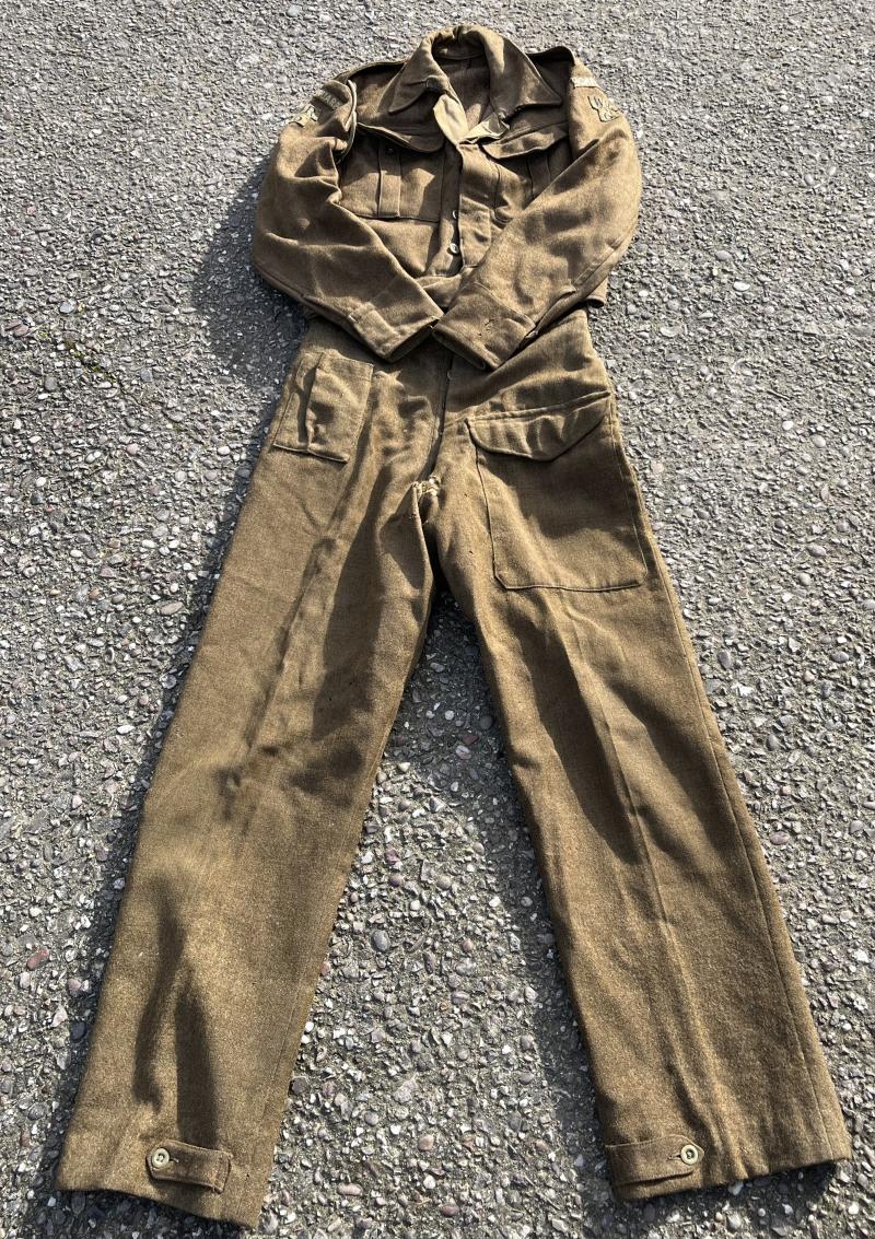 6th (Harrogate) Battalion, West Riding Home Guard uniform.