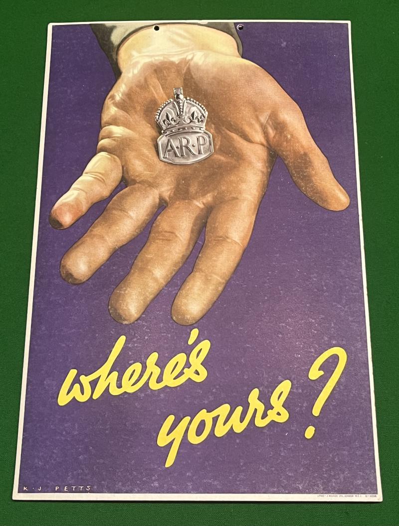 ARP Recruiting Poster/Shop Card.