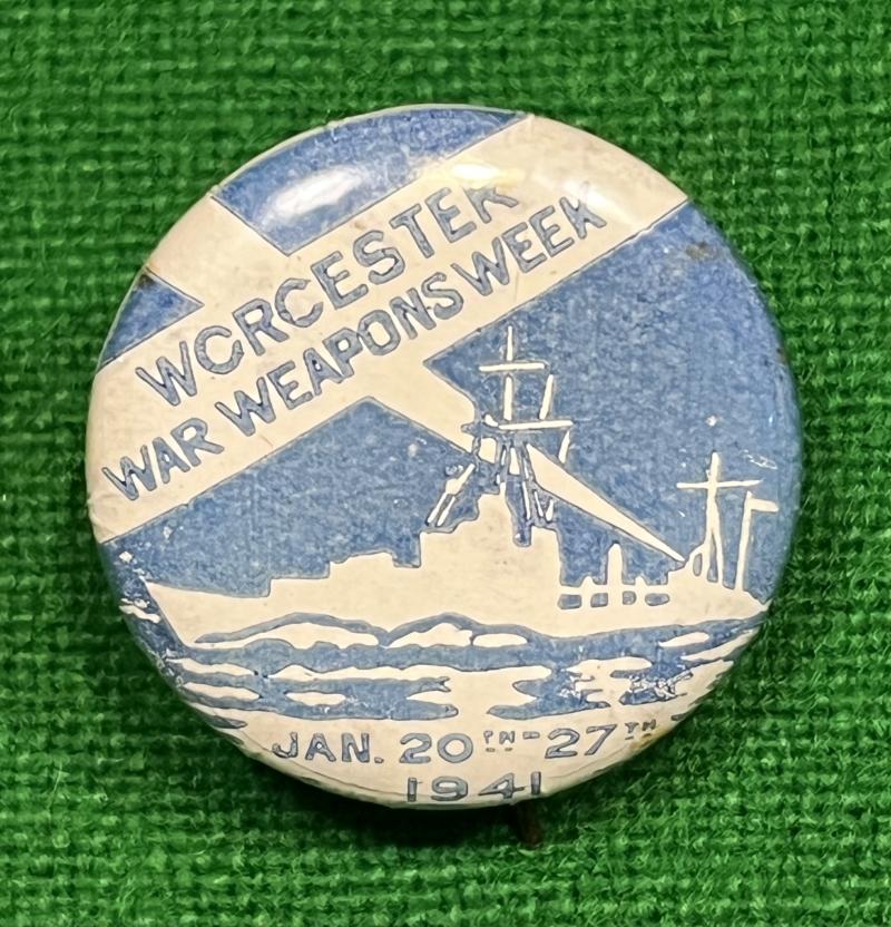 Worcester Warship Week badge.