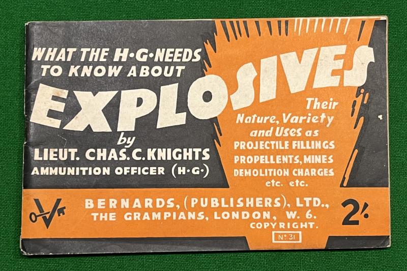 Home Guard Explosives Manual.