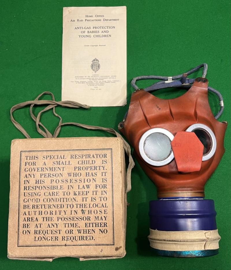 Small Child's ' Mickey Mouse ' Respirator.