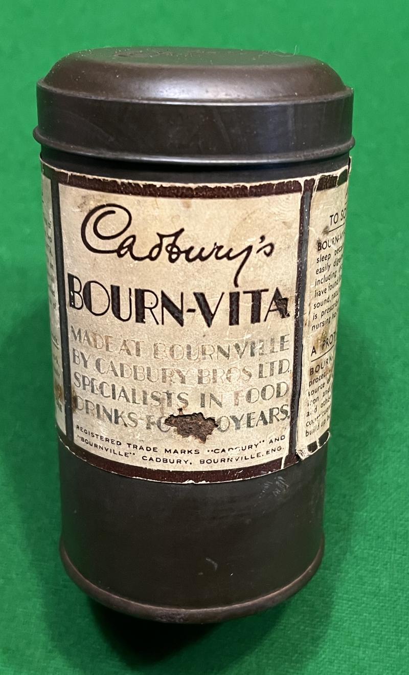 Wartime Bourn-Vita Tin.